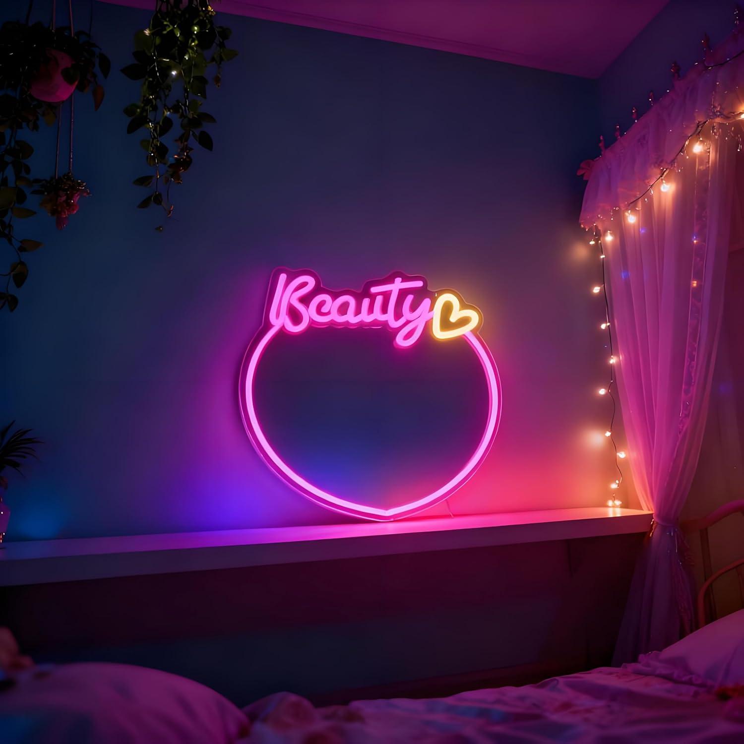 Güzellik Aynası Neon Tabelası, - Beauty No Makeup incelemesi ve fiyatı