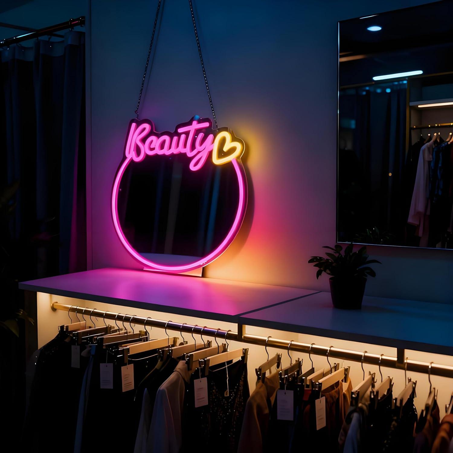Güzellik Aynası Neon Tabelası, - Beauty No Makeup incelemesi ve fiyatı
