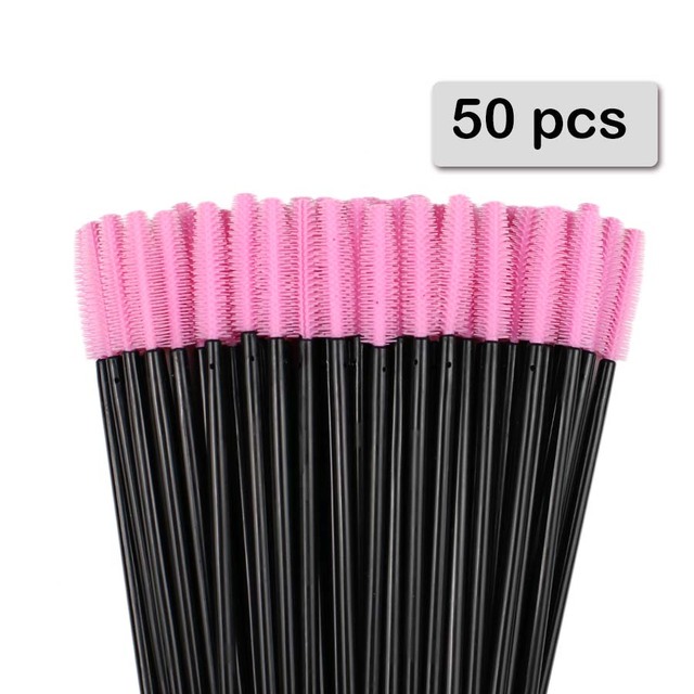 50 adet silikon maskara çubukl - Beauty Makeup Women incelemesi ve fiyatı